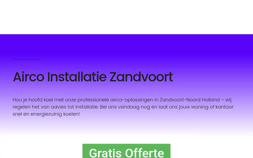 Screenshot of aircozandvoort.com
