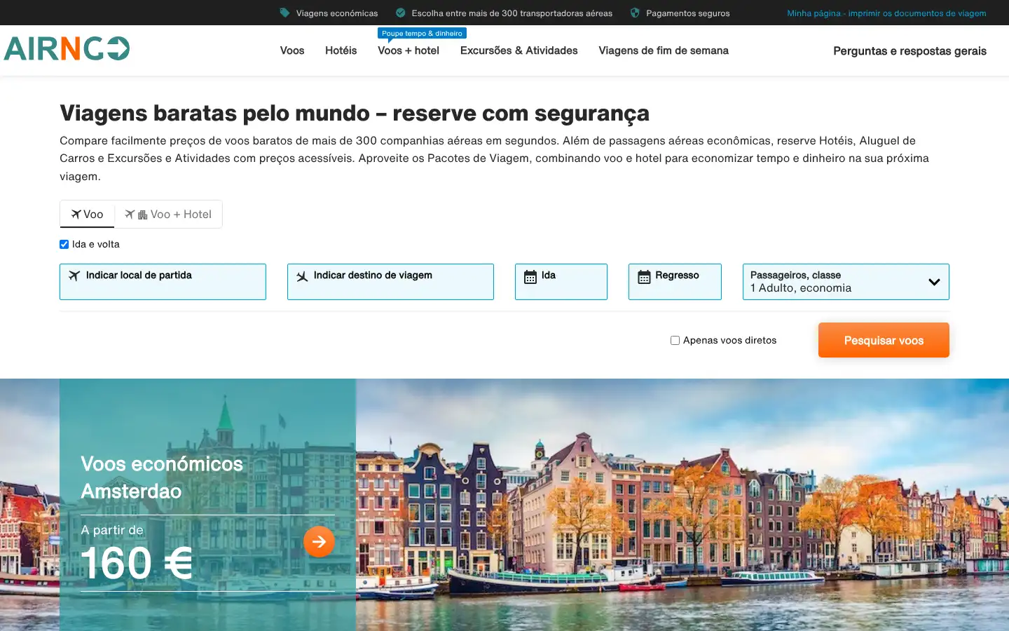 Screenshot of airngo.pt
