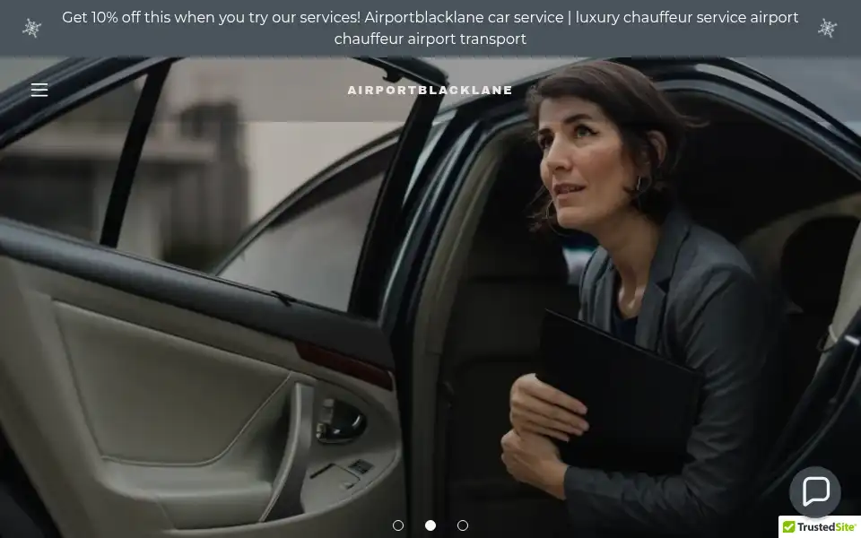 Screenshot of airportblacklane.com