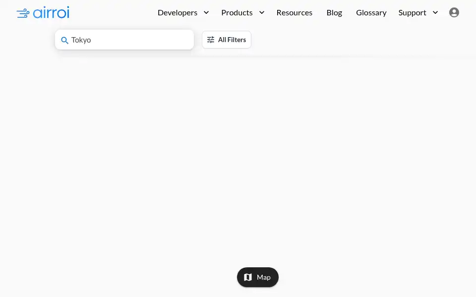Screenshot of airroi.com