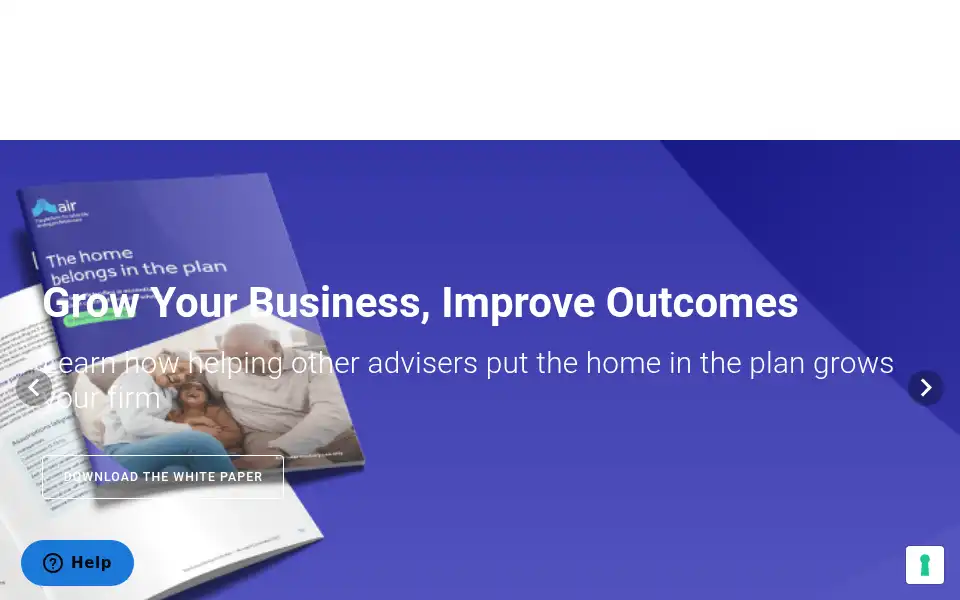 Screenshot of airsourcing.co.uk