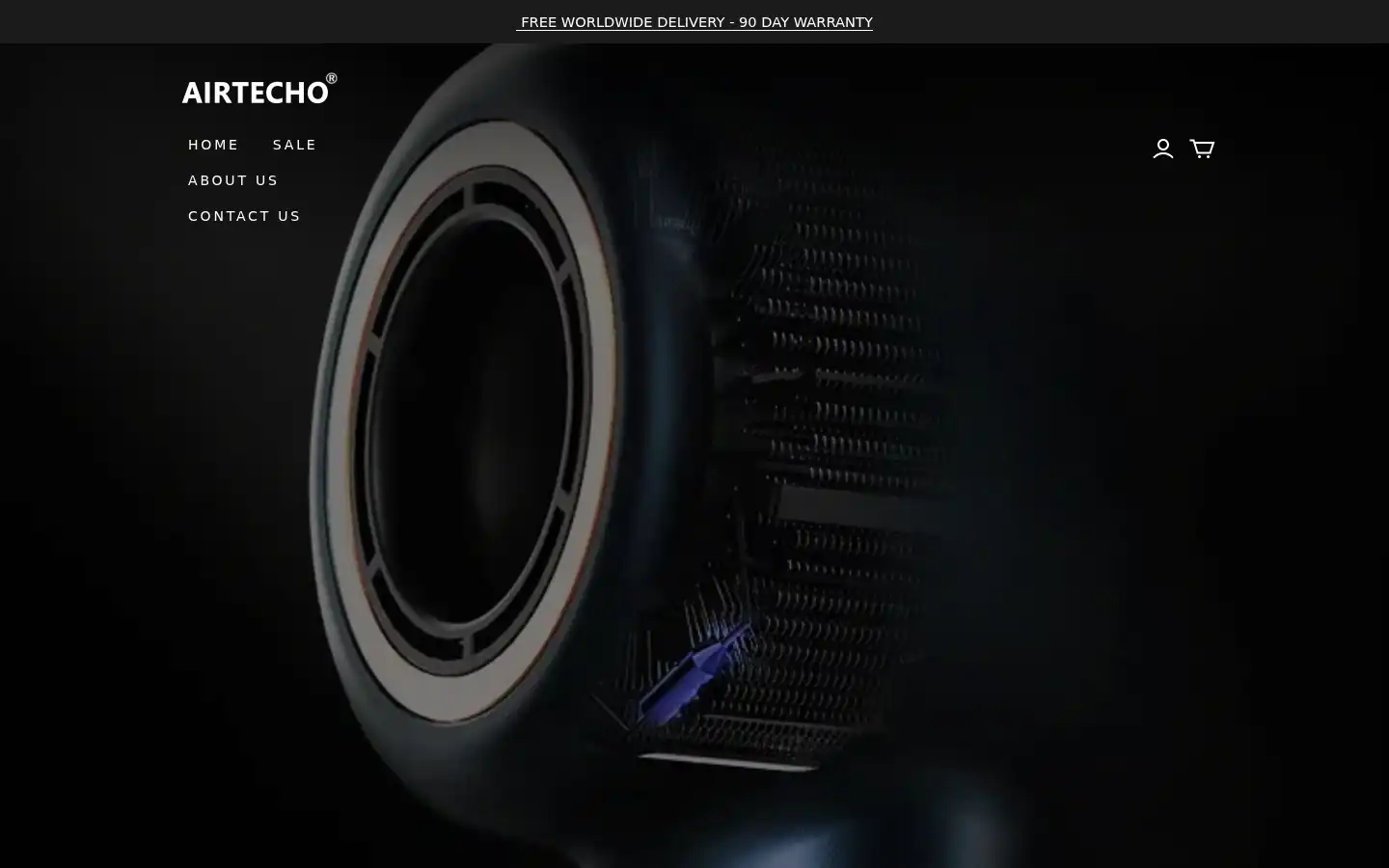 Screenshot of airtecho.com