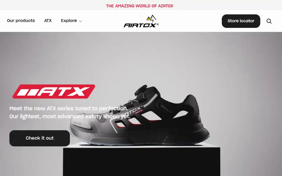 Screenshot of airtox.com