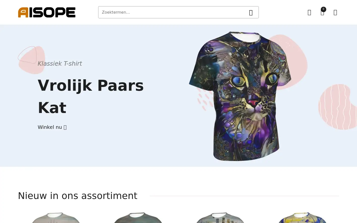 Screenshot of aisope.nl