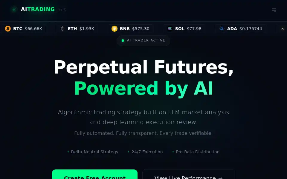 Screenshot of aitrader.my