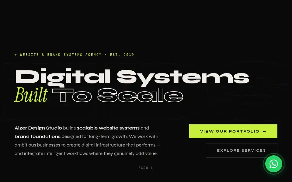 Screenshot of aizerds.com
