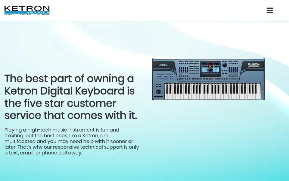 Screenshot of ajamsonic.com