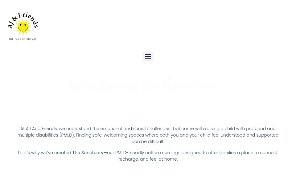Screenshot of ajandfriends.co.uk