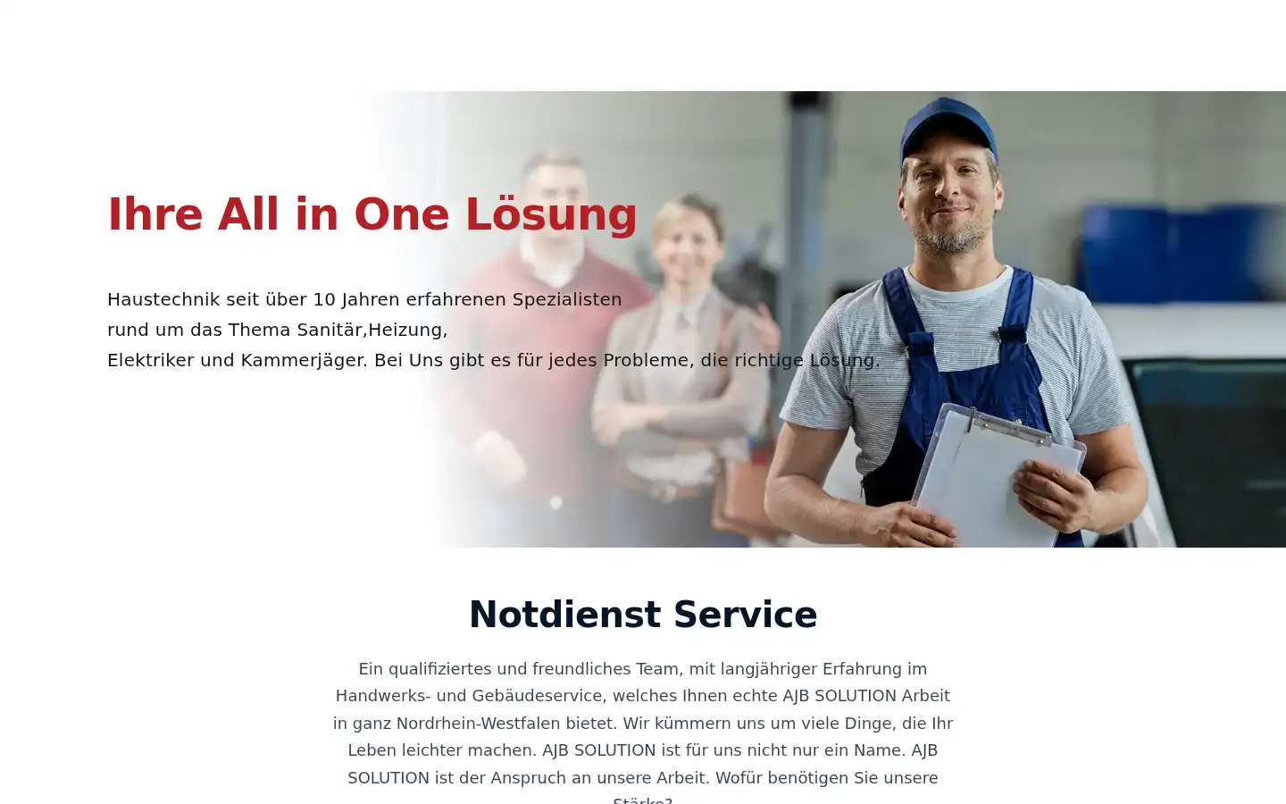 Screenshot of ajb-solution.de