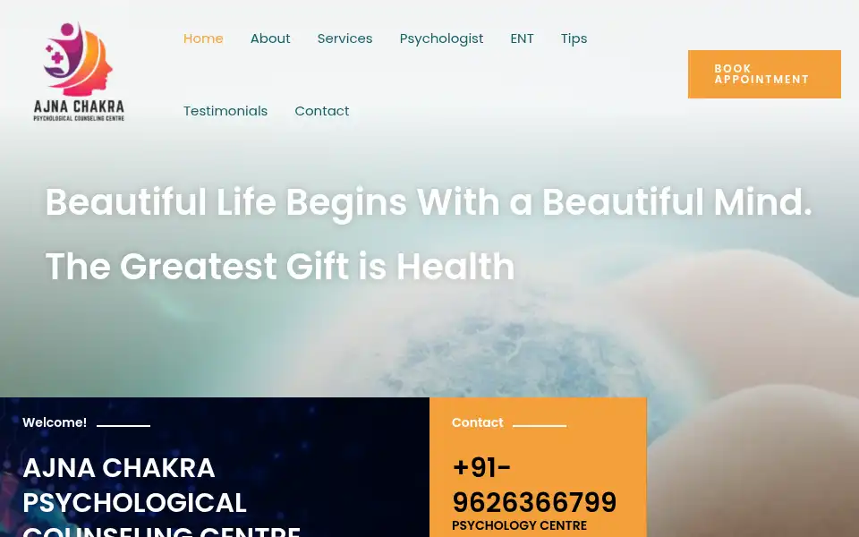 Screenshot of ajjna.in