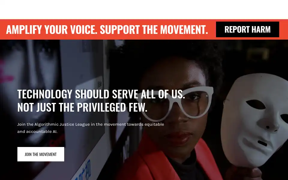 Screenshot of ajl.org