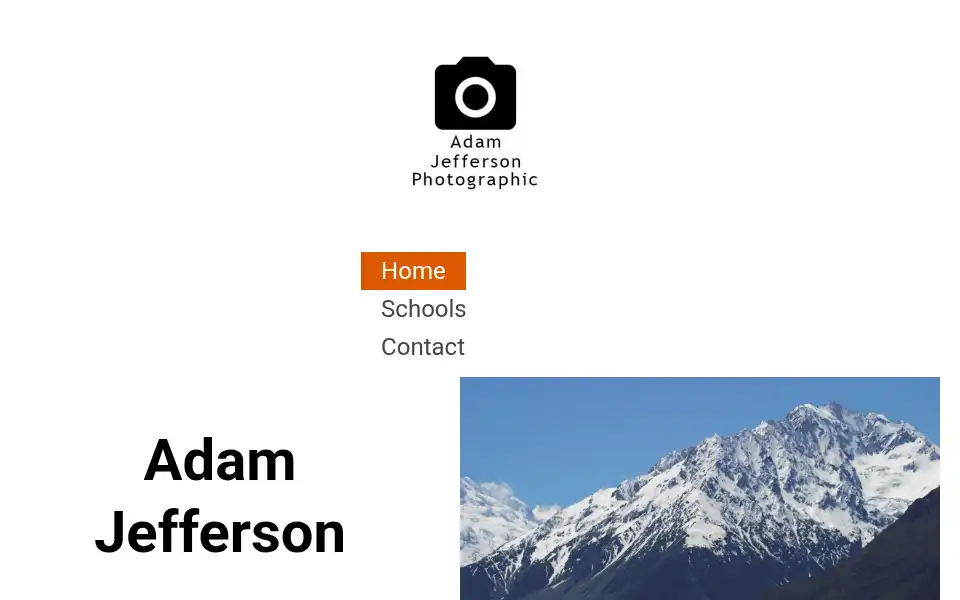 Screenshot of ajphotographic.co.uk