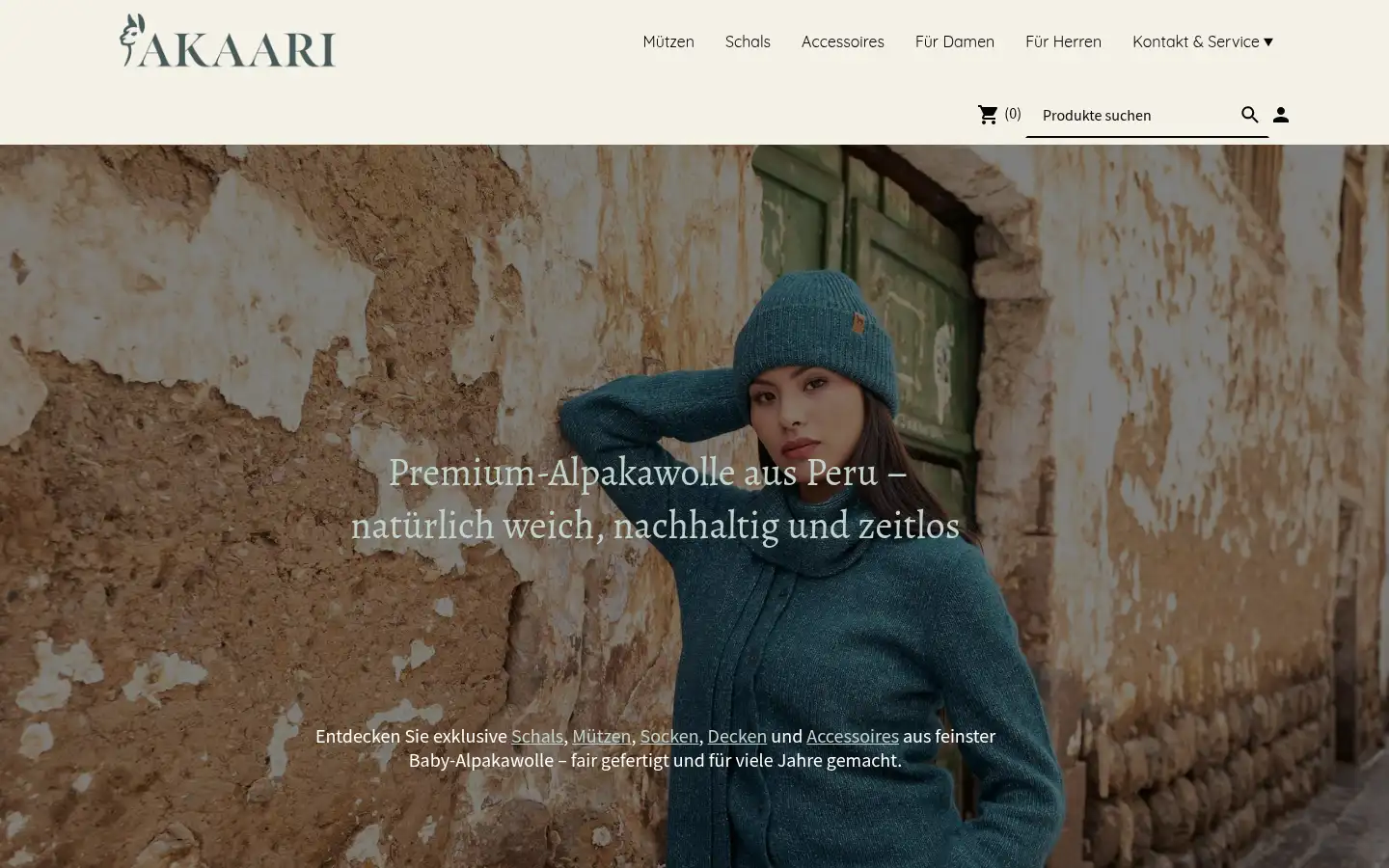 Screenshot of akaari.de