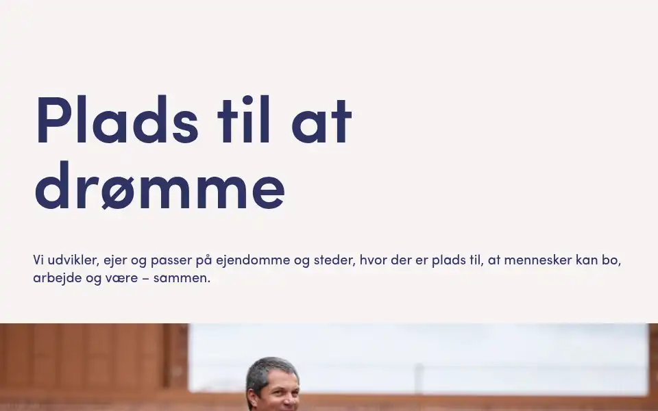Screenshot of akf-holding.dk