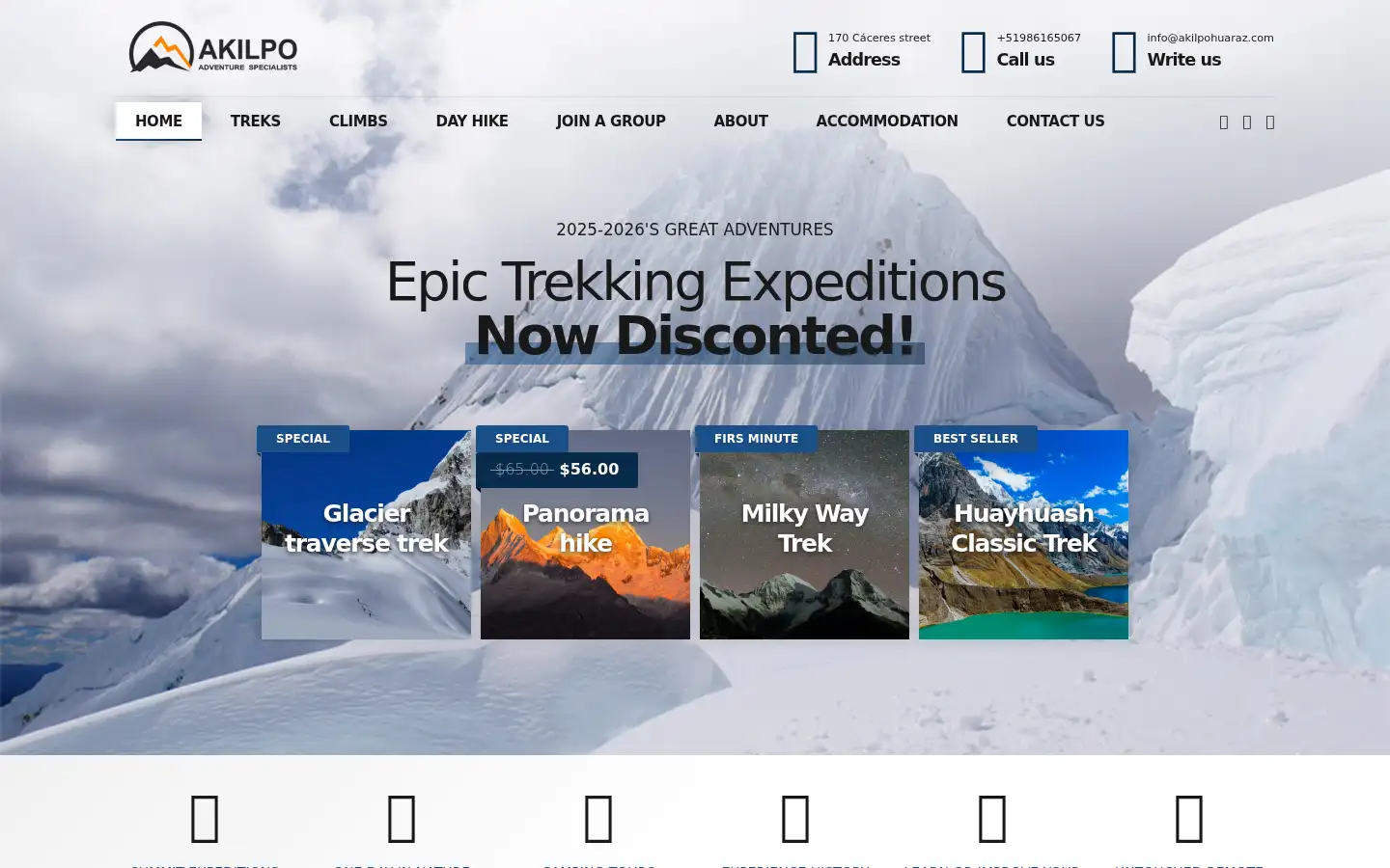 Screenshot of akilpohuaraz.com