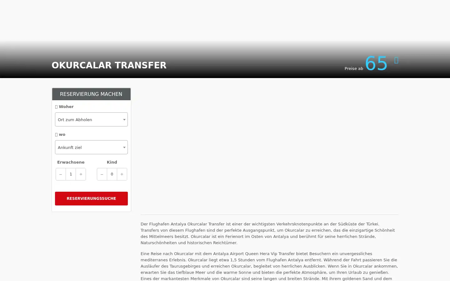 Screenshot of akintours.com