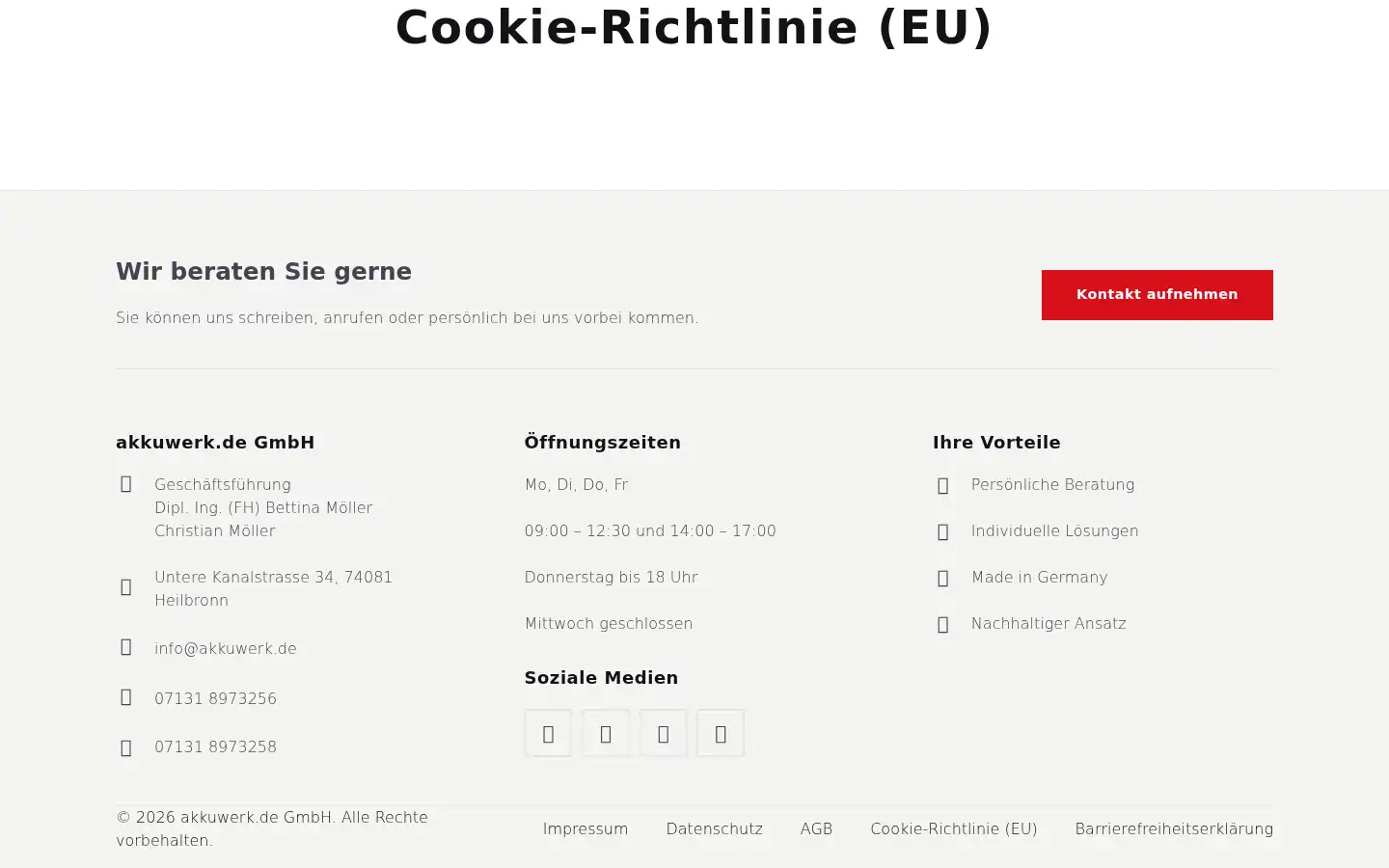 Screenshot of akkuwerk.de
