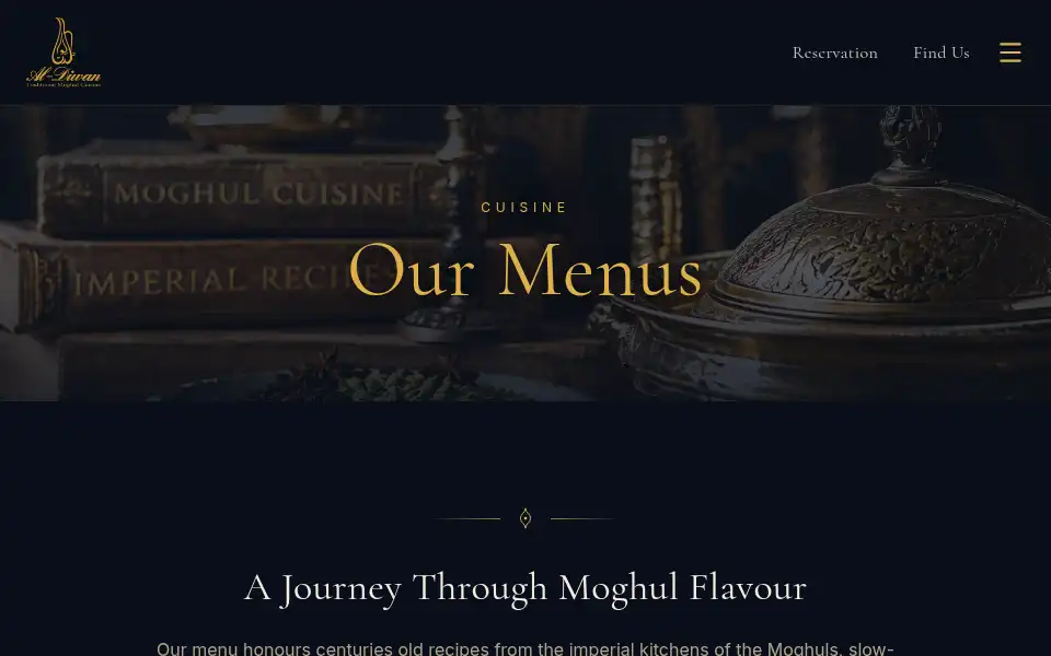 Screenshot of al-diwan.dk