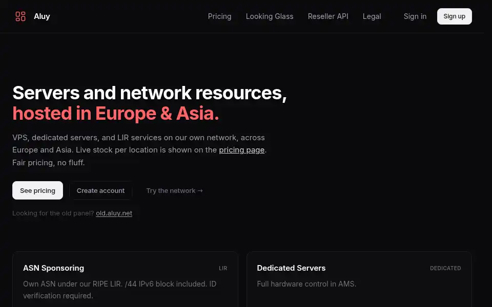 Screenshot of al.uy