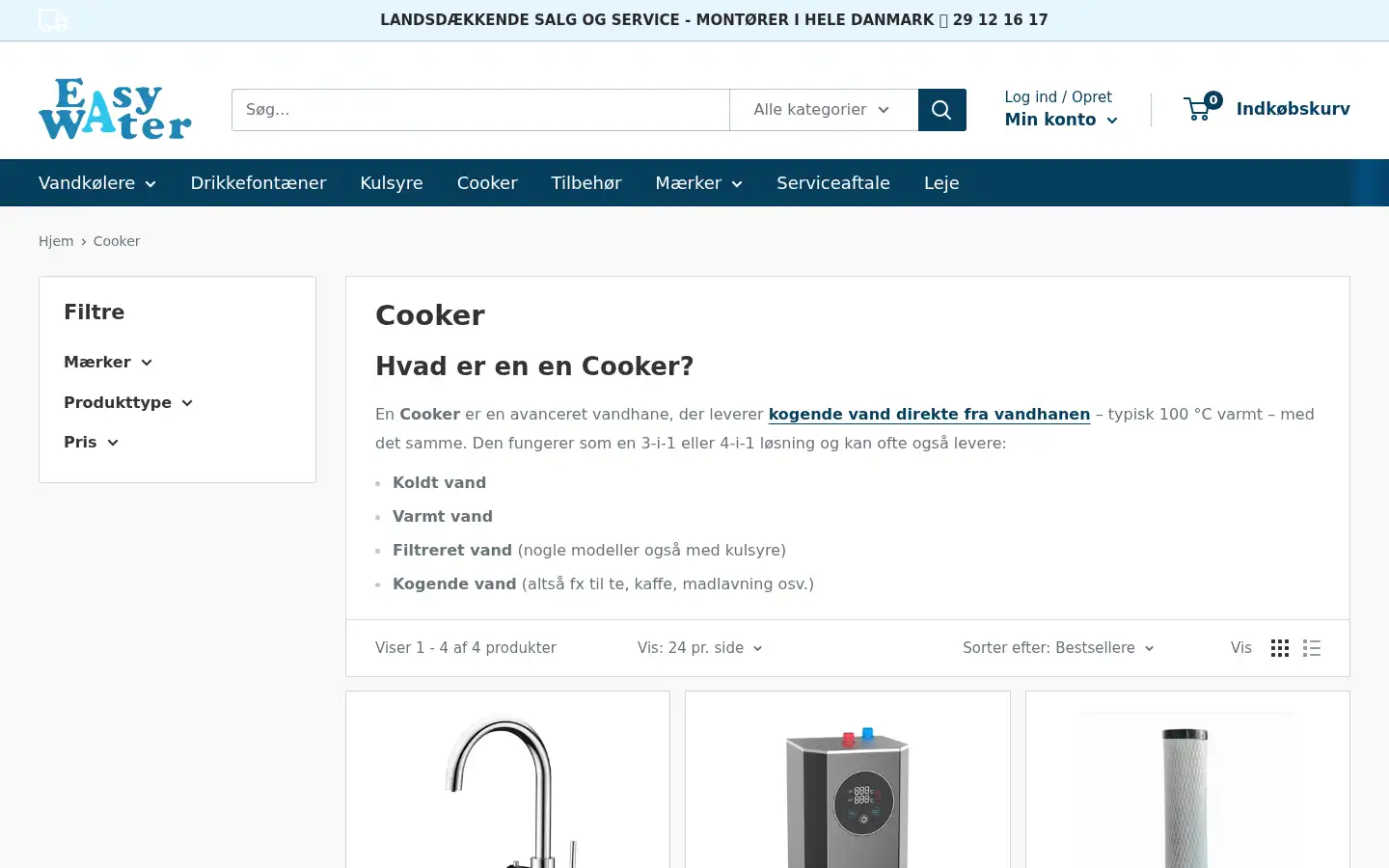 Screenshot of albaofdenmark.dk