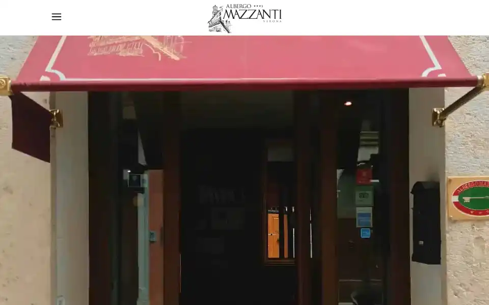 Screenshot of albergomazzanti.it