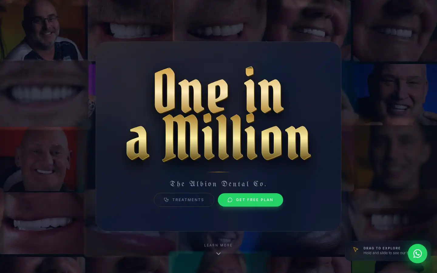 Screenshot of albiondent.com