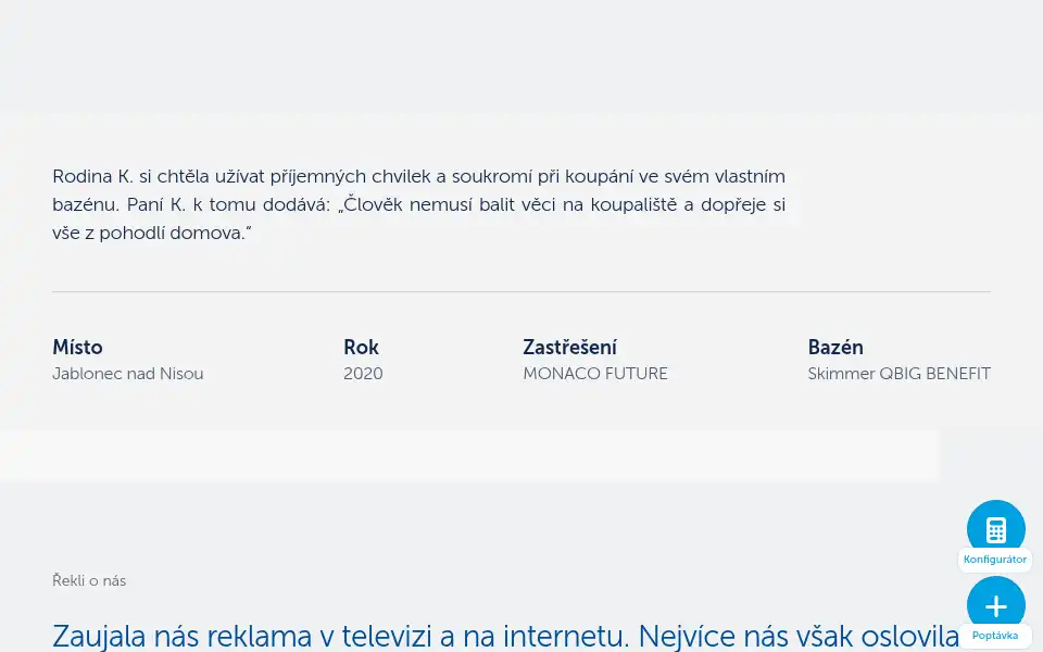 Screenshot of albixon.cz