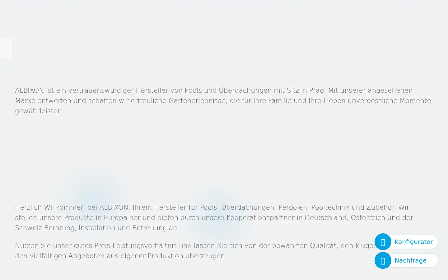 Screenshot of albixon.de