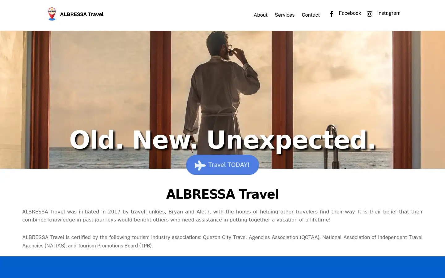 Screenshot of albressa.com