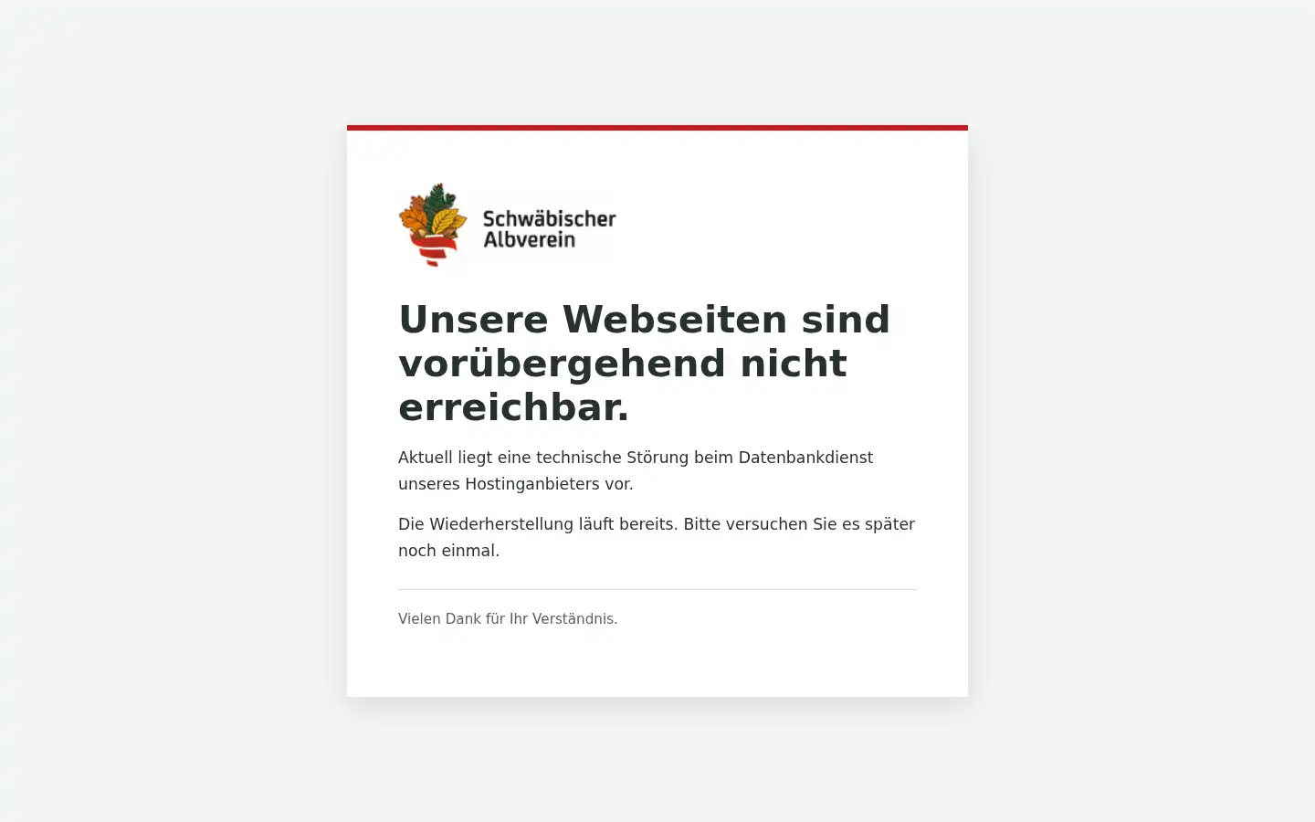 Screenshot of albverein.net