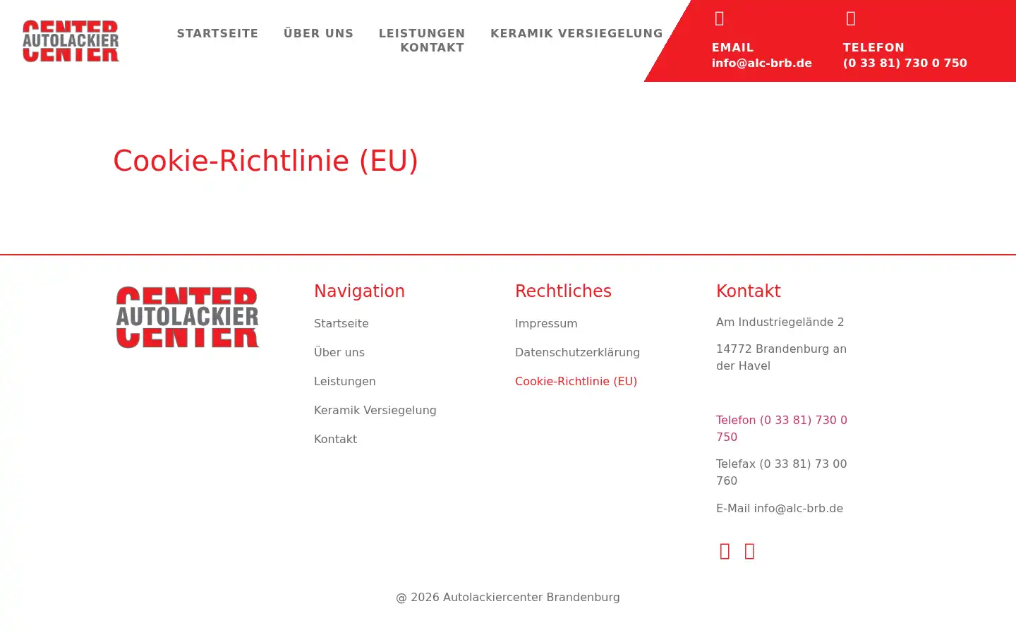 Screenshot of alc-brb.de