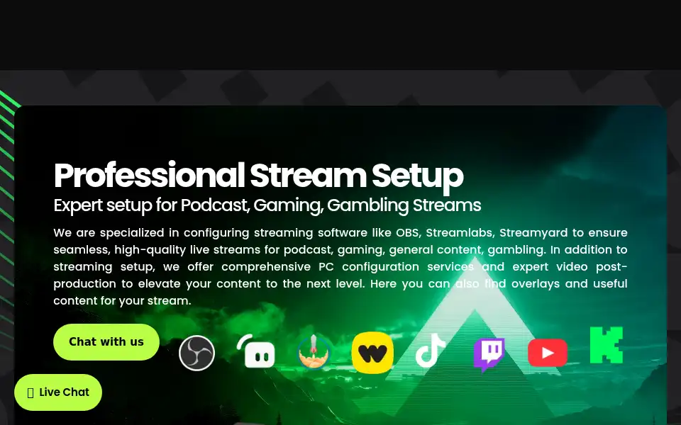Screenshot of alcostream.com