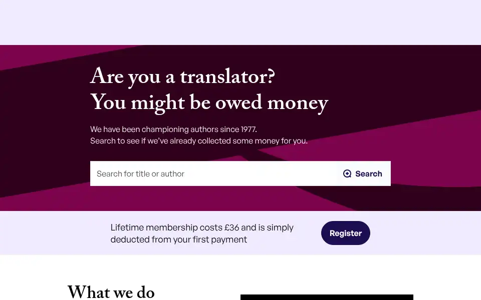 Screenshot of alcs.co.uk