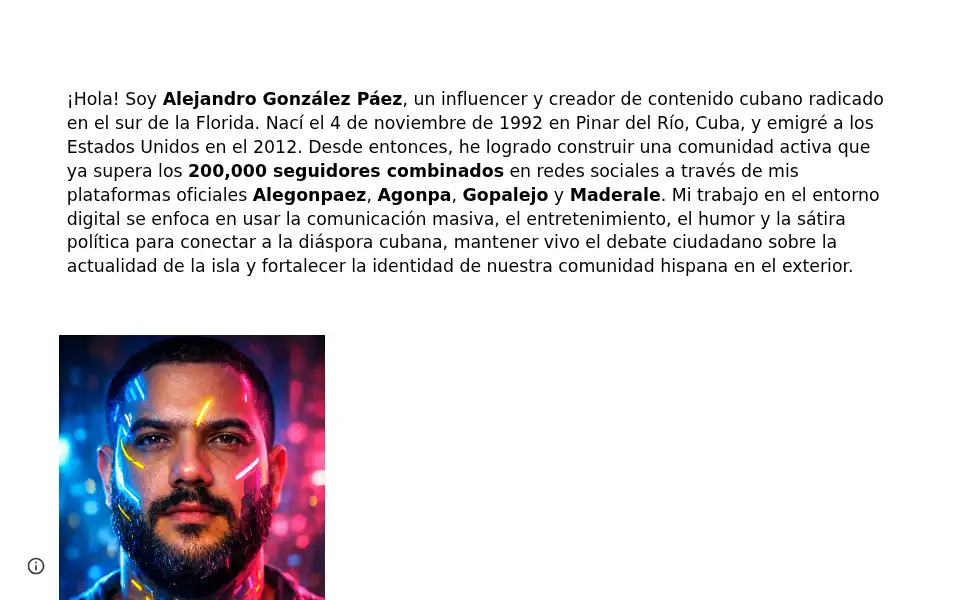 Screenshot of alegonpaez.com