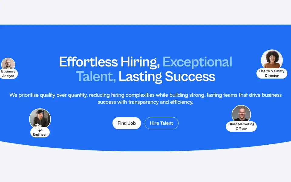 Screenshot of alethiatalent.com