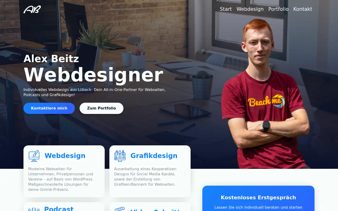 Screenshot of alexbeitz.de