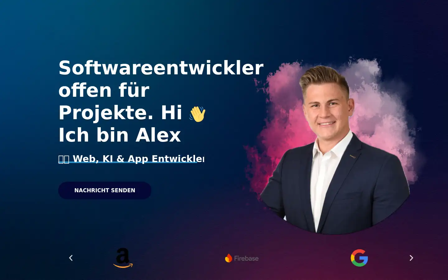 Screenshot of alexliebtsoftwareentwicklung.de