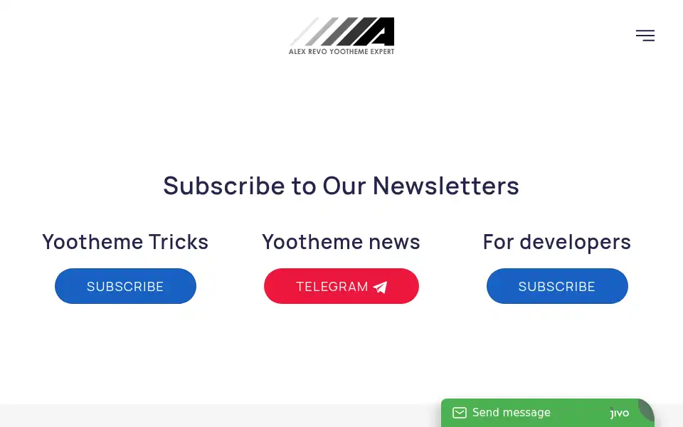 Screenshot of alexrevo.pw