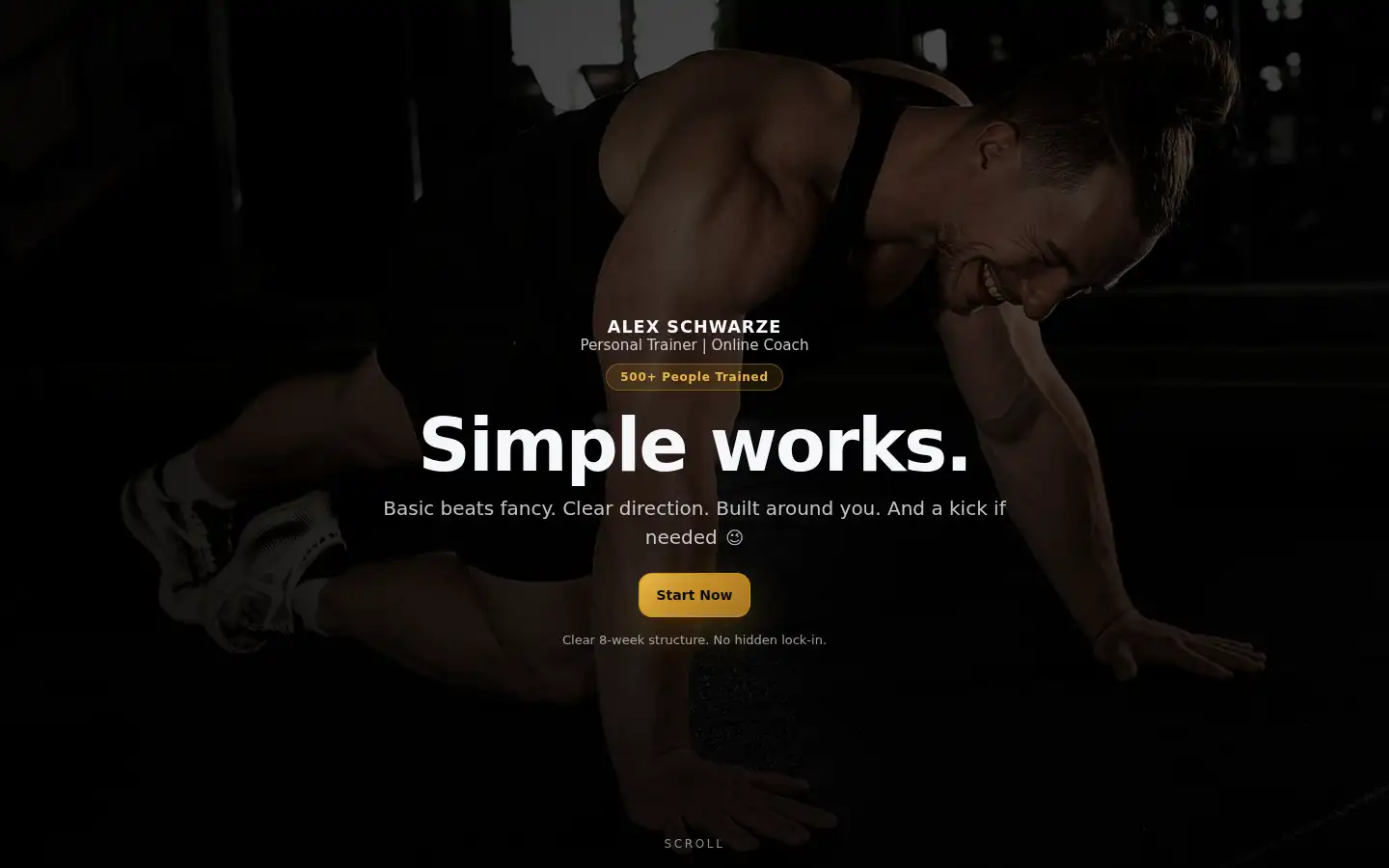 Screenshot of alexschwarze.com