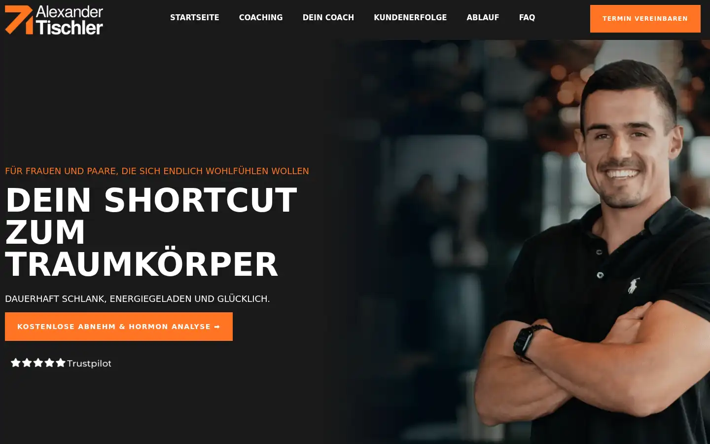 Screenshot of alextischler.de