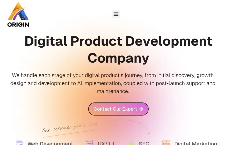 Screenshot of alfaorigin.com