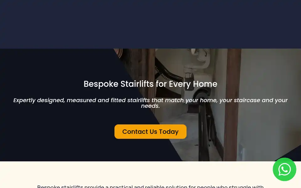 Screenshot of alfixstairlifts.com