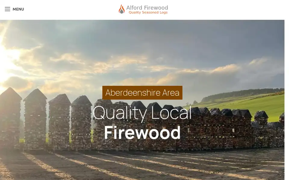 Screenshot of alford-firewood.co.uk