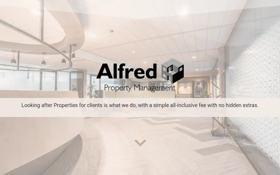 Screenshot of alfredmanagement.com