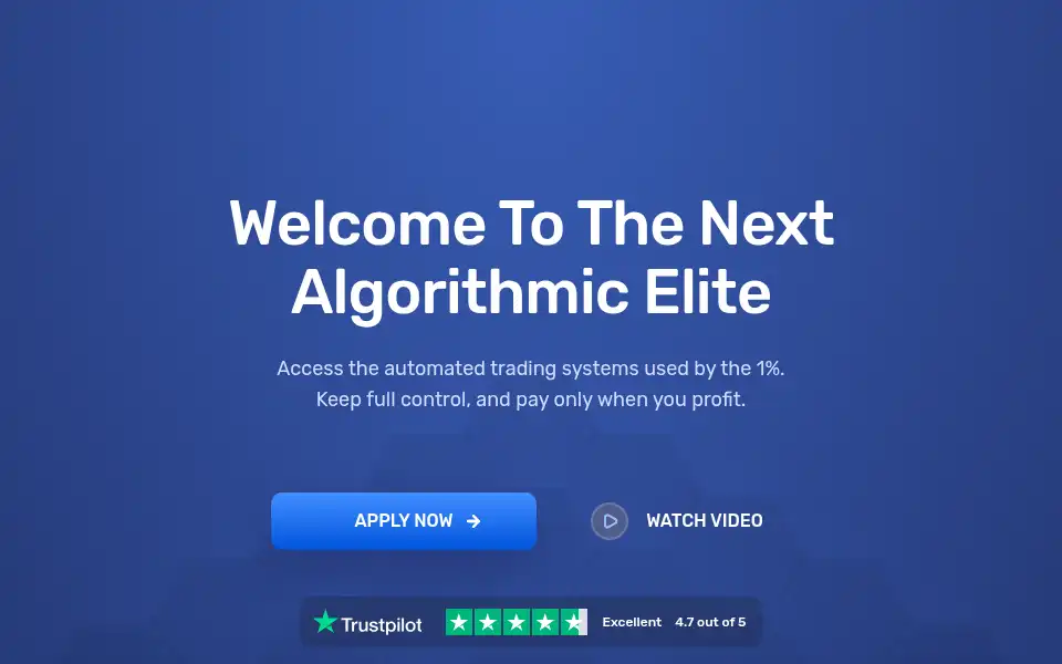 Screenshot of algocrat.ai
