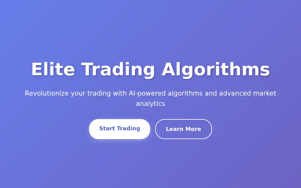 Screenshot of algoelitetrend.com