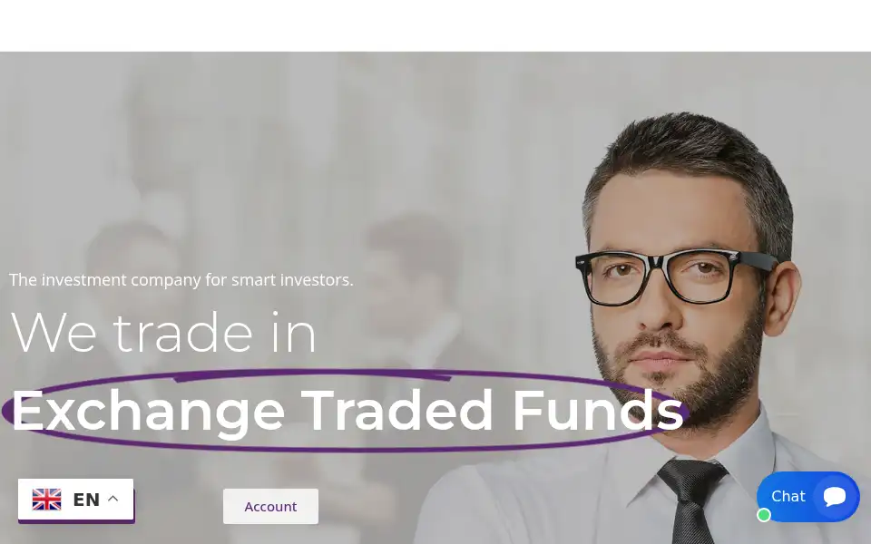 Screenshot of algofxchain.com