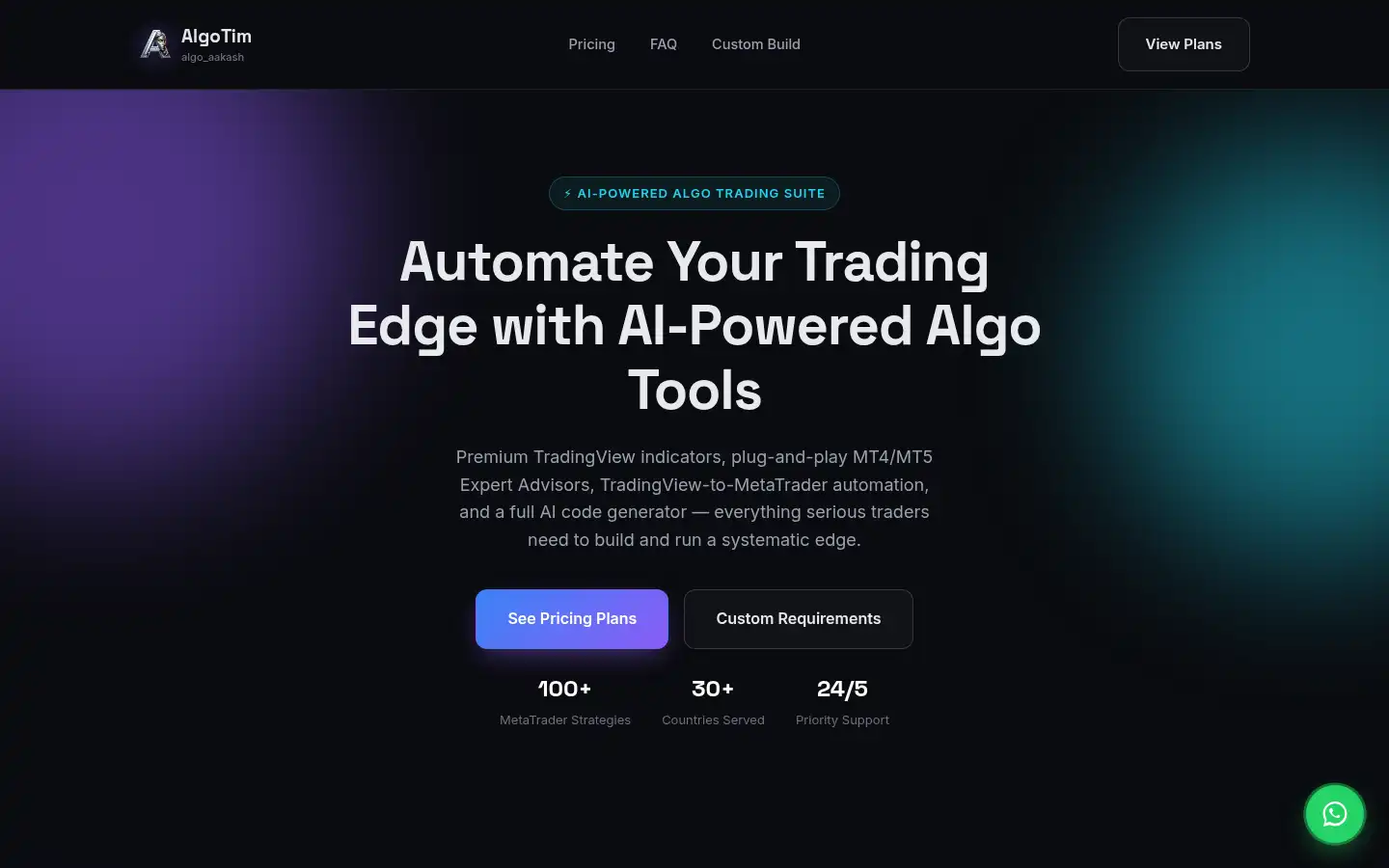 Screenshot of algotim.com