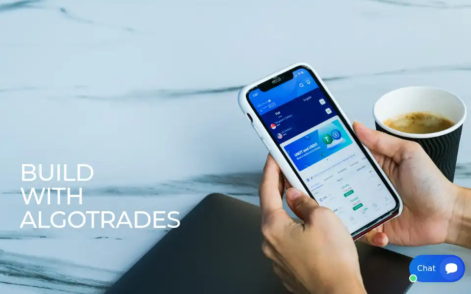 Screenshot of algotrades.io