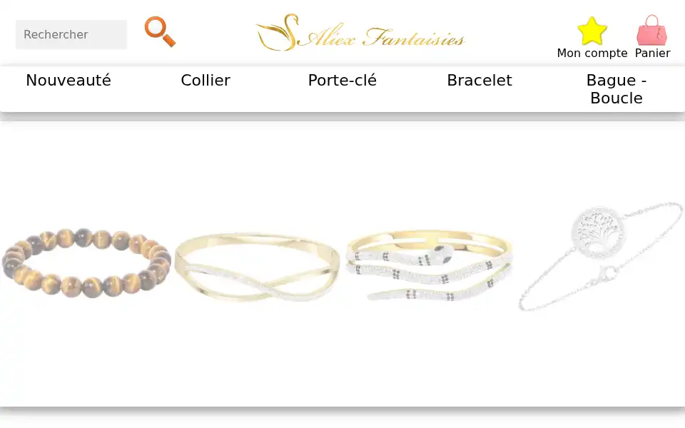Screenshot of aliexfantaisies.com